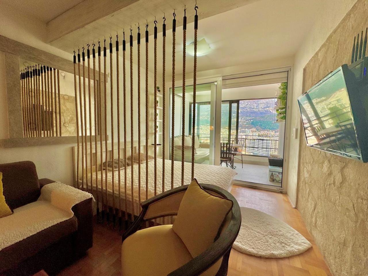 Sea View Studio Terminal Budva Exteriör bild